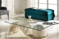 Design Couchtisch French Aus Glas Und Stein with regard to Couchtische Glas