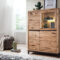 Highboard Wildeiche 103X40X148 Natur Geölt Villanders #105 With Regard To Highboards