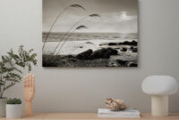 Katebo Bild - Ruhiger Strand 70X50 Cm for Wandbilder Wohnzimmer Ikea