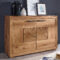 Kommode Massivholz Sideboard B 114 H 86 T 40 Cm Waldeiche Anrichte  Wildeiche Massiv Pertaining To Kommoden Sideboards