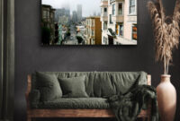 Straße In San Francisco Wohnzimmer Bild Deko Canvas Leinwand Groß with regard to Bild Groß Wohnzimmer