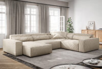 Wohnlandschaft Sirpio Xl Cord Beige 360X260 Cm Recamiere Variabel with regard to Cord Wohnlandschaft